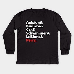 Tribute to Matthew Perry Kids Long Sleeve T-Shirt